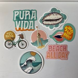 PURA VIDA STICKERS